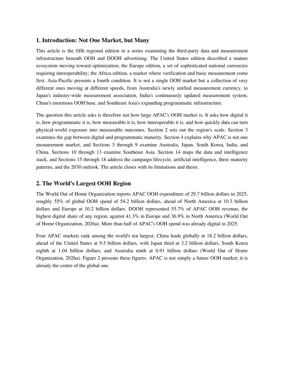 Page 2 of 15 of The Data Behind the Billboard: Asia-Pacific. The text of this page is in the Read online view.