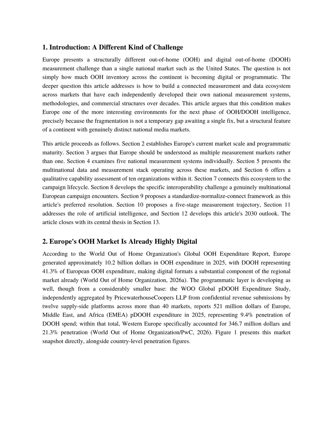 Page 2 of 12 of The Data Behind the Billboard: Europe. The text of this page is in the Read online view.