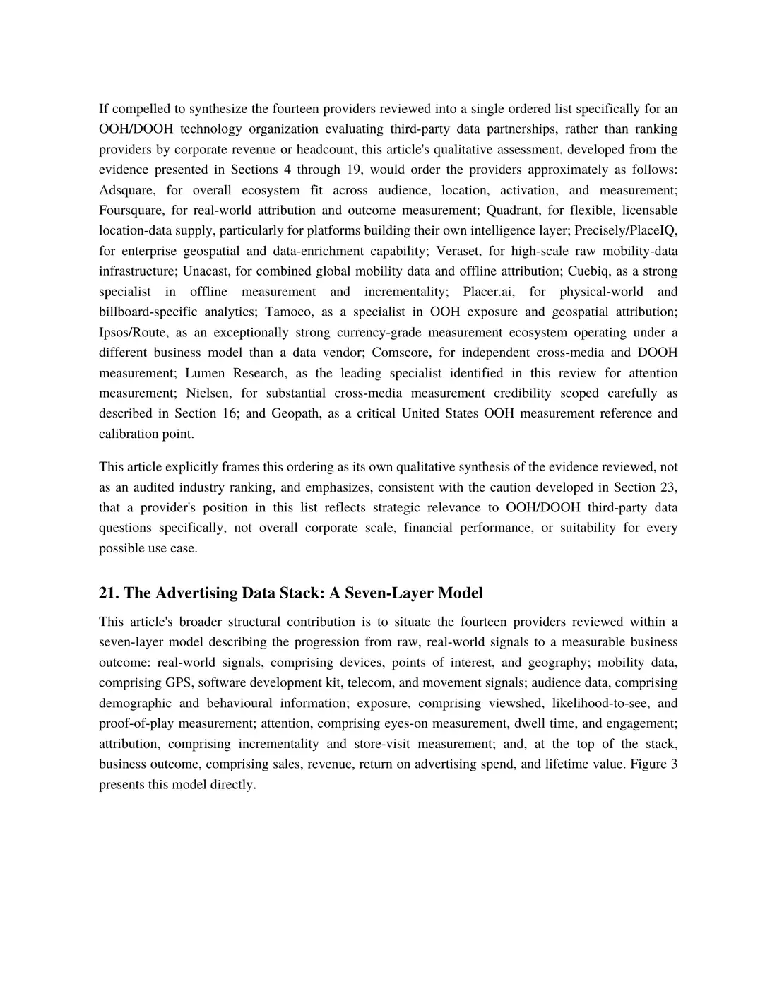 Page 11 of 15 of The Hidden Data Infrastructure Behind Modern OOH. The text of this page is in the Read online view.