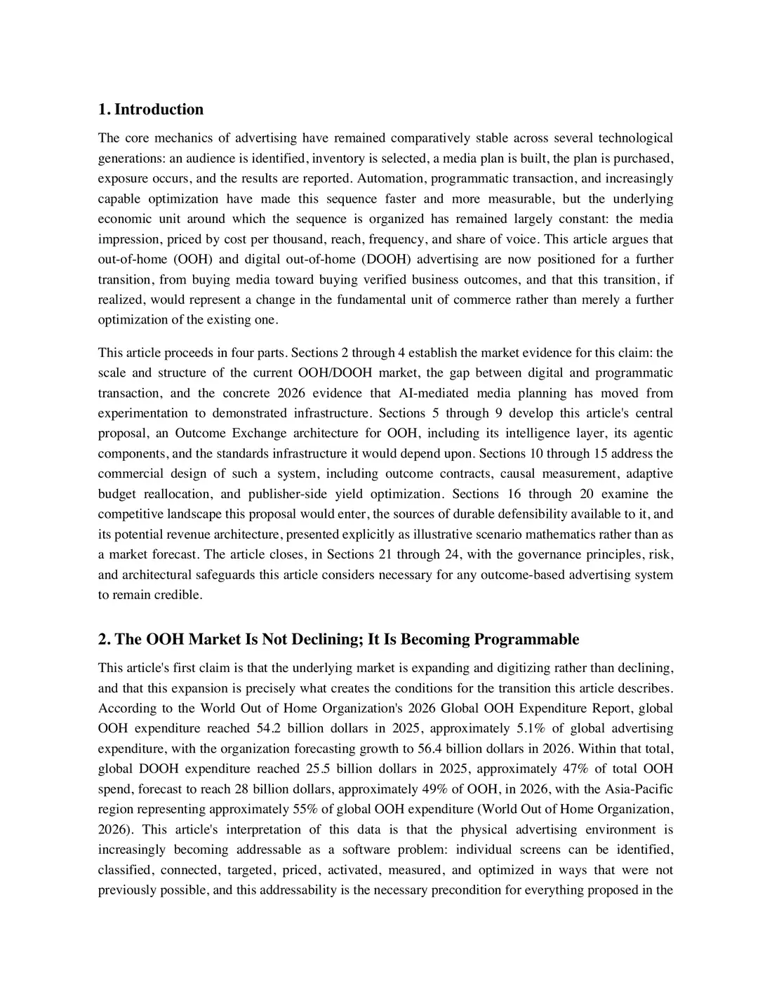 Page 2 of 17 of From Media Buying to Outcome Engineering. The text of this page is in the Read online view.