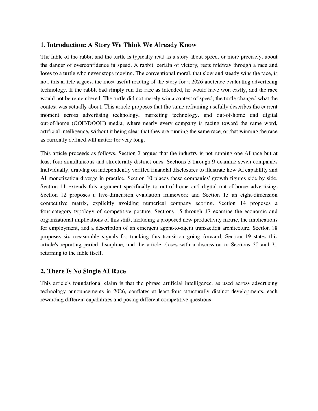 Page 2 of 14 of The Rabbit Didn't Lose the Race, He Changed the Story. The text of this page is in the Read online view.