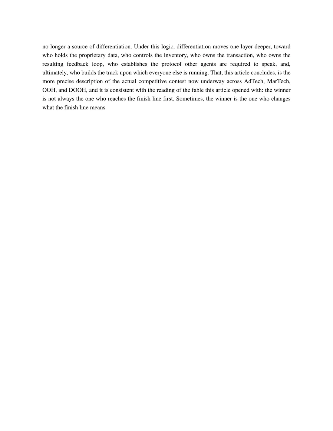 Page 13 of 14 of The Rabbit Didn't Lose the Race, He Changed the Story. The text of this page is in the Read online view.