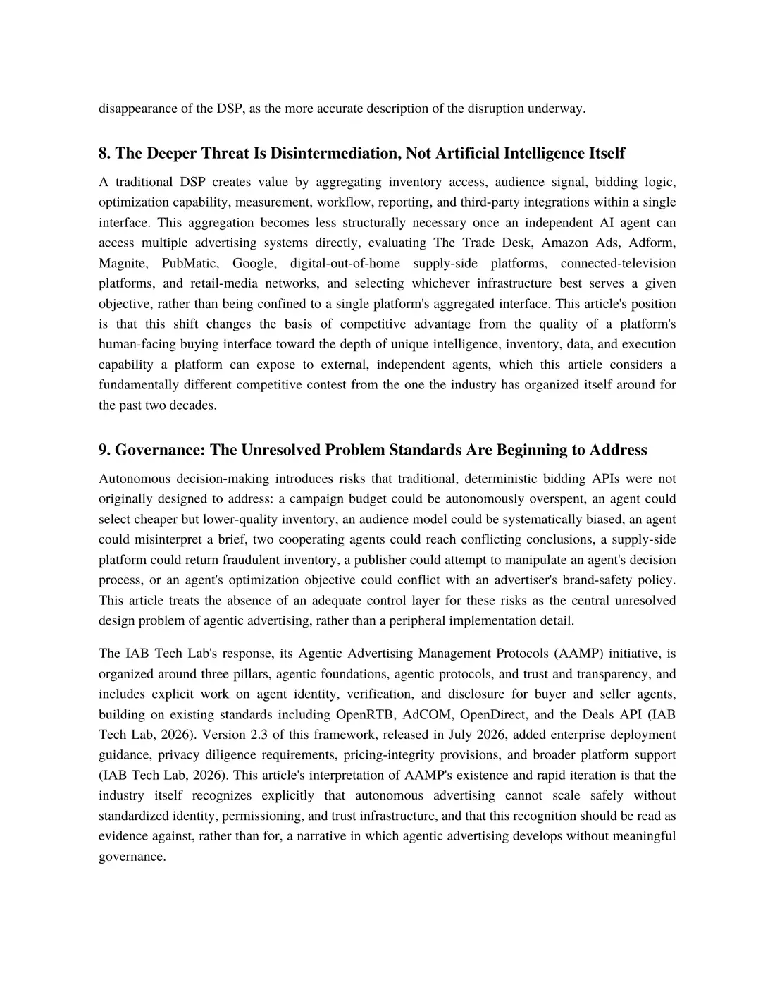 Page 6 of 13 of From Buying Interface to Execution Infrastructure. The text of this page is in the Read online view.
