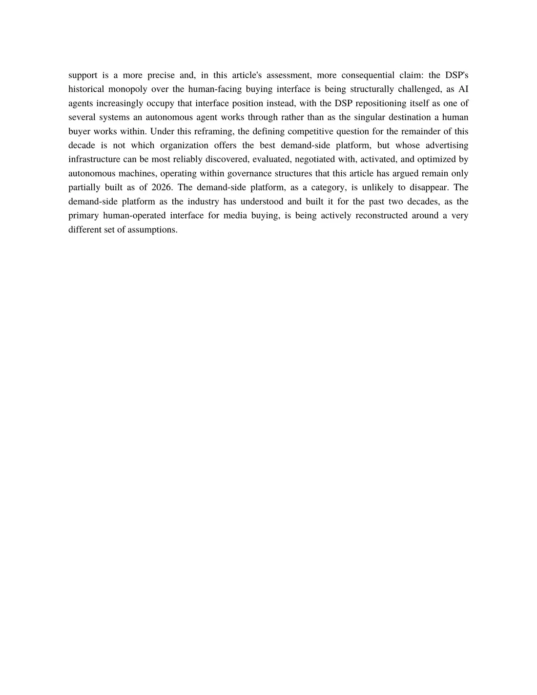 Page 12 of 13 of From Buying Interface to Execution Infrastructure. The text of this page is in the Read online view.