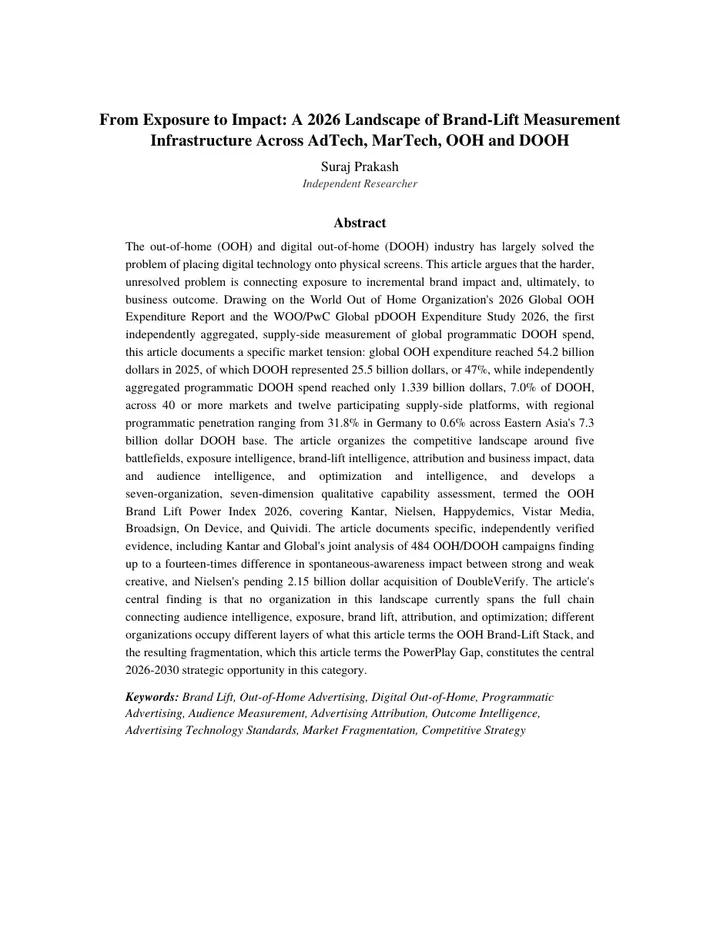 First page of the paper From Exposure to Impact